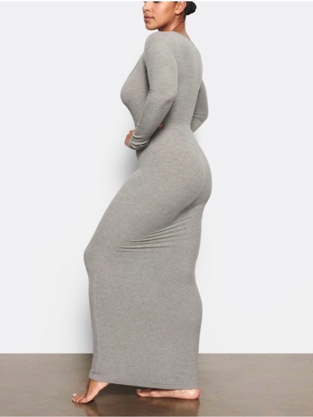 SKIMS Soft Lounge Long Sleeve Dress NWT